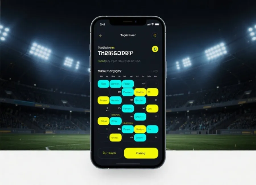 世界杯赛程表移动端界面示意图